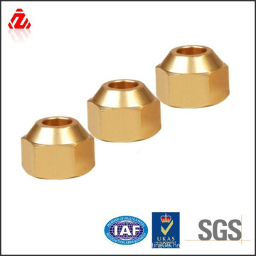 factory custom brass flare nut